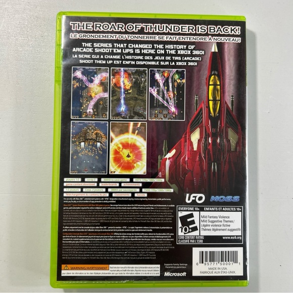 Raiden IV 4 Collectors Edition Microsoft Xbox 360 Complete CIB W/ Soundtrack - Picture 12 of 13